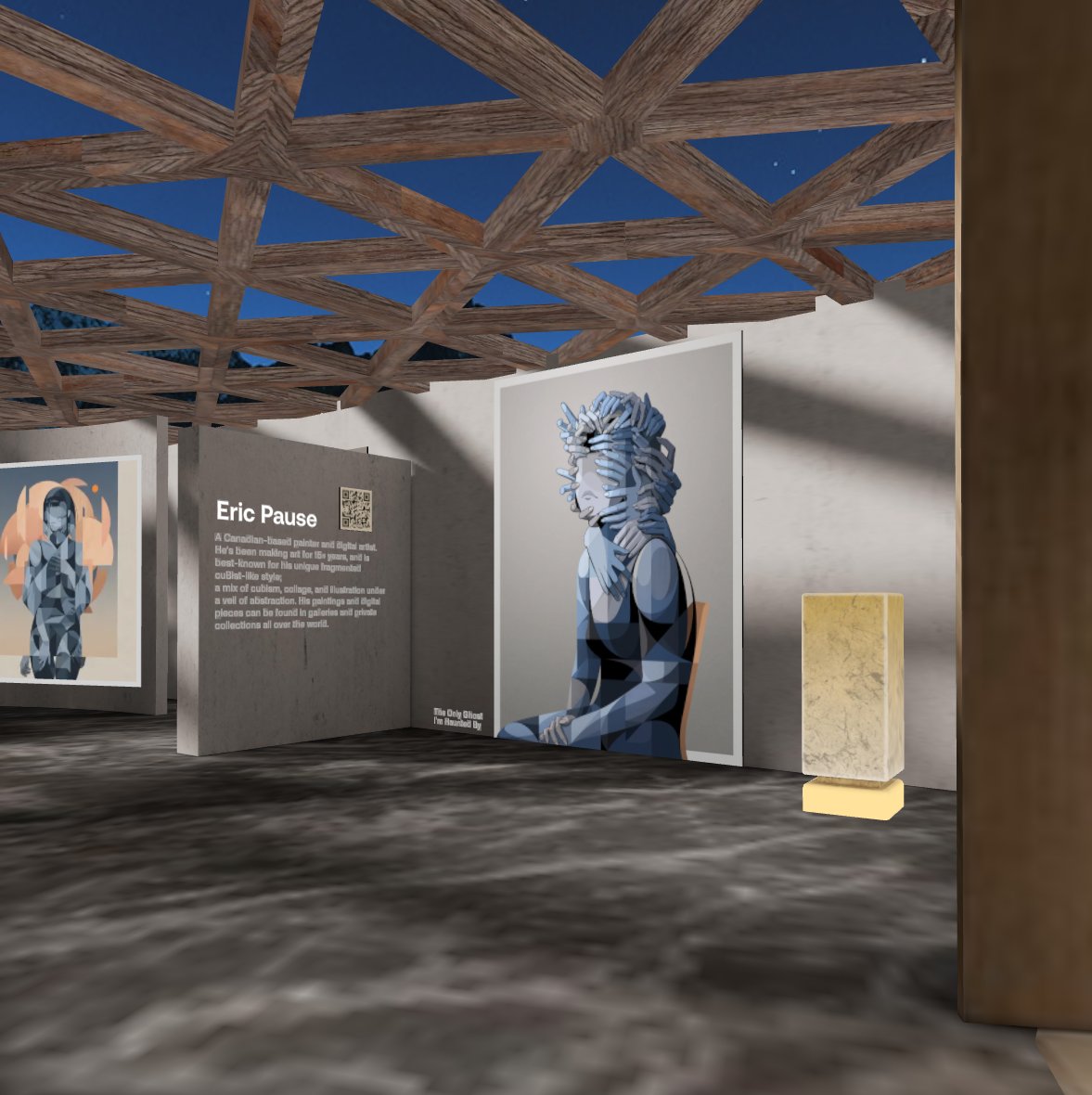 Zeitls (@zeitlsag) on Twitter photo The FINAL 6 hours are about to start! 👀
Don't miss your chance to view the Artverse in person and be stunned by the works!
Have you visited and scouted out the gallery? 🏛️
Have you claimed your exclusive POAP yet?🪙
If not, visit the Artverse here: oncyber.io/zeitls-artverse⌛️ The FINAL 6 hours are about to start! 👀
Don't miss your chance to view the Artverse in person and be stunned by the works!
Have you visited and scouted out the gallery? 🏛️
Have you claimed your exclusive POAP yet?🪙
If not, visit the Artverse here: oncyber.io/zeitls-artverse⌛️