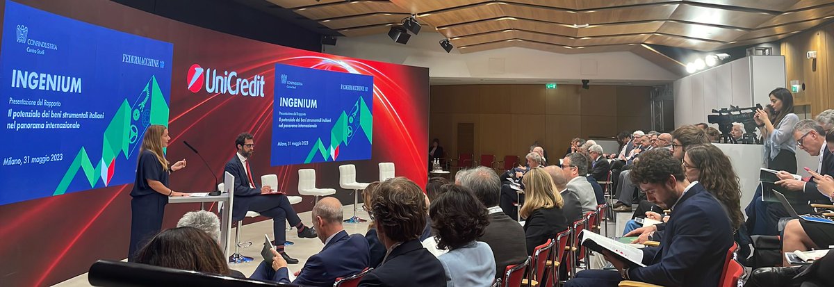 BBeltrame_G's tweet photo. Il Rapporto #INGENIUM “Il potenziale dei beni strumentali italiani nel panorama internazionale” ha messo in luce un aspetto del #MadeinItaly che rientra fra le eccellenze del nostro Paese: i #benistrumentali.
Un #knowhow definito #ACT: #Automazione, #Creatività, #Tecnologia. https://t.co/Fqt4rsFSLh