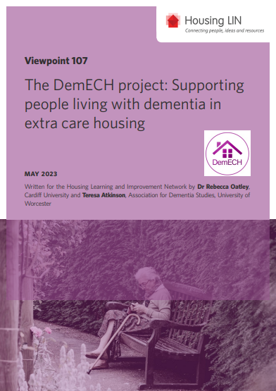 🚨New #HLINviewpoint! @Beckythecycler and @TeresaADS present valuable insights from the #DemECH project, diving into #extracarehousing models' potential to enhance the well-being of people living with #dementia Read on👉housinglin.org.uk/Topics/type/Th… #DementiaAwarenessWeek @NIHRSSCR