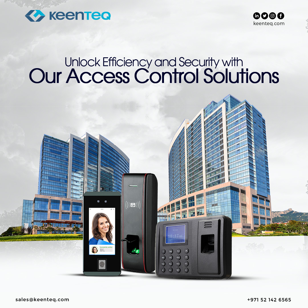 Your security is our top priority. Don't compromise when it comes to access control. Upgrade to our advanced solution today!

#accesscontrol #accesscontroluae #accesscontrolsolution #biometric #accesscontrolsystem #keenteq