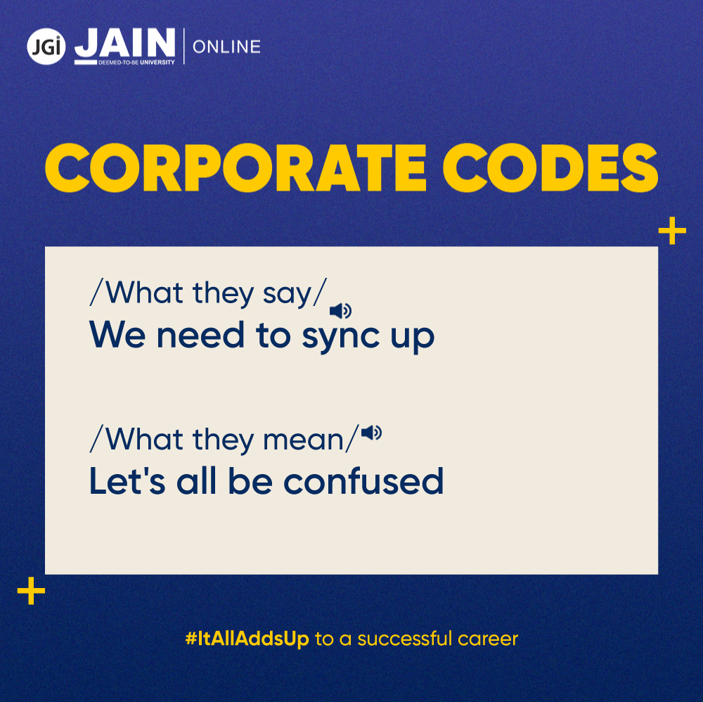 JainOnlineEdu's tweet photo. Let's align our confusion!
#JAINOnline #ItAllAddsUp #JAINDeemedtobeUniversity #OnlineEducation #OnlineDegree #OnlineSessions #OnlineLearning
#OnlineCourses #elearning #learnOnline #Coroprate #CororateCodes https://t.co/poVW5OTmEA