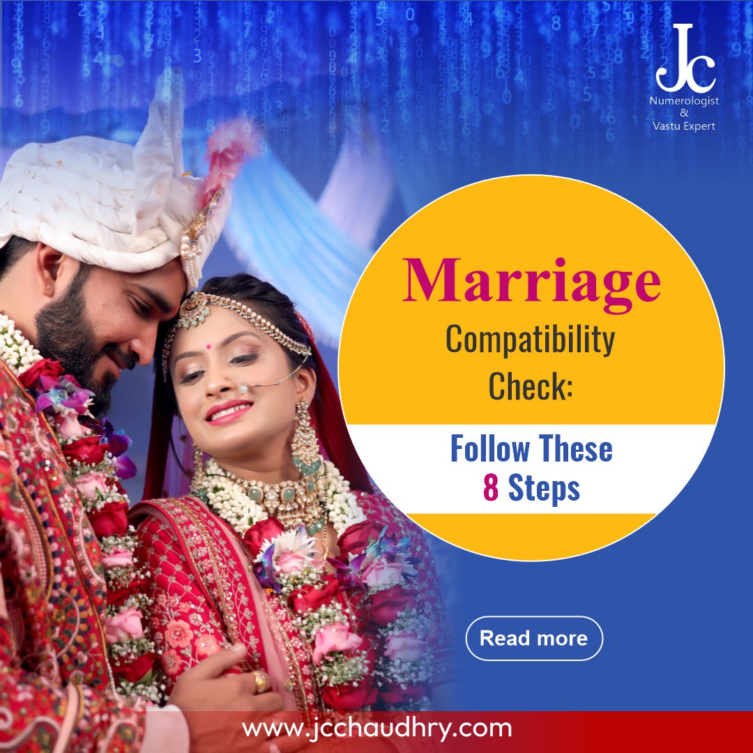 jc_chaudhry's tweet photo. The foundation of a happy marriage is compatibility. Check how compatible you are with your partner with the help of numerology.
https://t.co/cM2LJiaf7f
#jcchaudhry #numerology #marriagenumerology #marriagecompatibility #numerologysolution #relationshipnumerology https://t.co/nAYOSRSTuH
