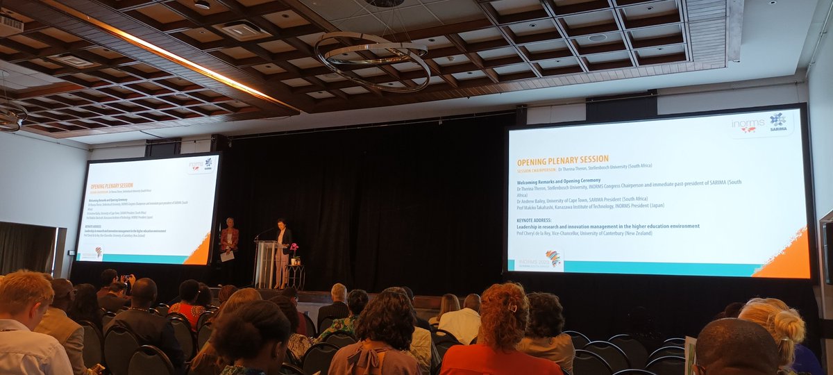 Amazing kick-off of the #inorms #congress followed by an exciting session on different routes, opportunities and challenges of #professional #recognition on #researchsupport and #researchmanagement led by colleagues from India, South Africa, Columbia, Vietnam and the UK.