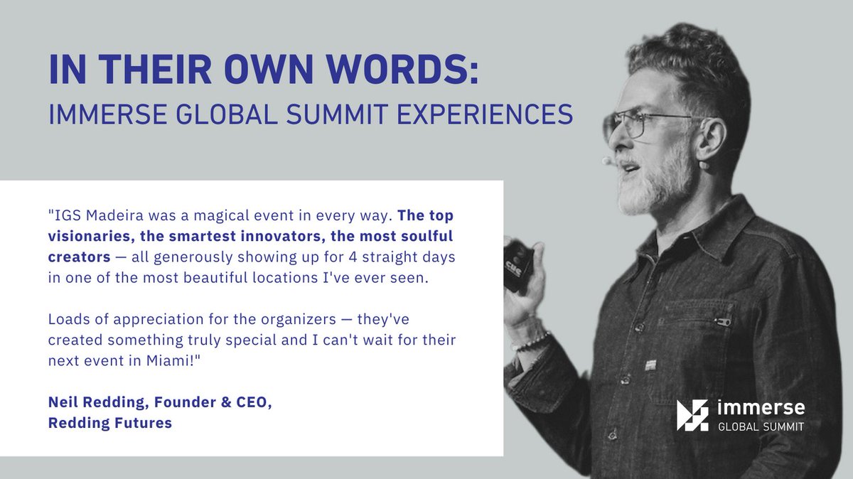 ImmerseSummit's tweet photo. Get ready for Immerse Global Summit Orlando 2023 at MetaCenter Global Week, colocated with Synapse!
📍 Dr. Philips Center for the Performing Arts, Orlando, FL
📅 October 17-19, 2023
Pre-register now https://t.co/3K2nwRGbWD #ImmerseGlobalSummit #IGSOrlando2023 #ai #MetaCenter https://t.co/13dY3slsN2