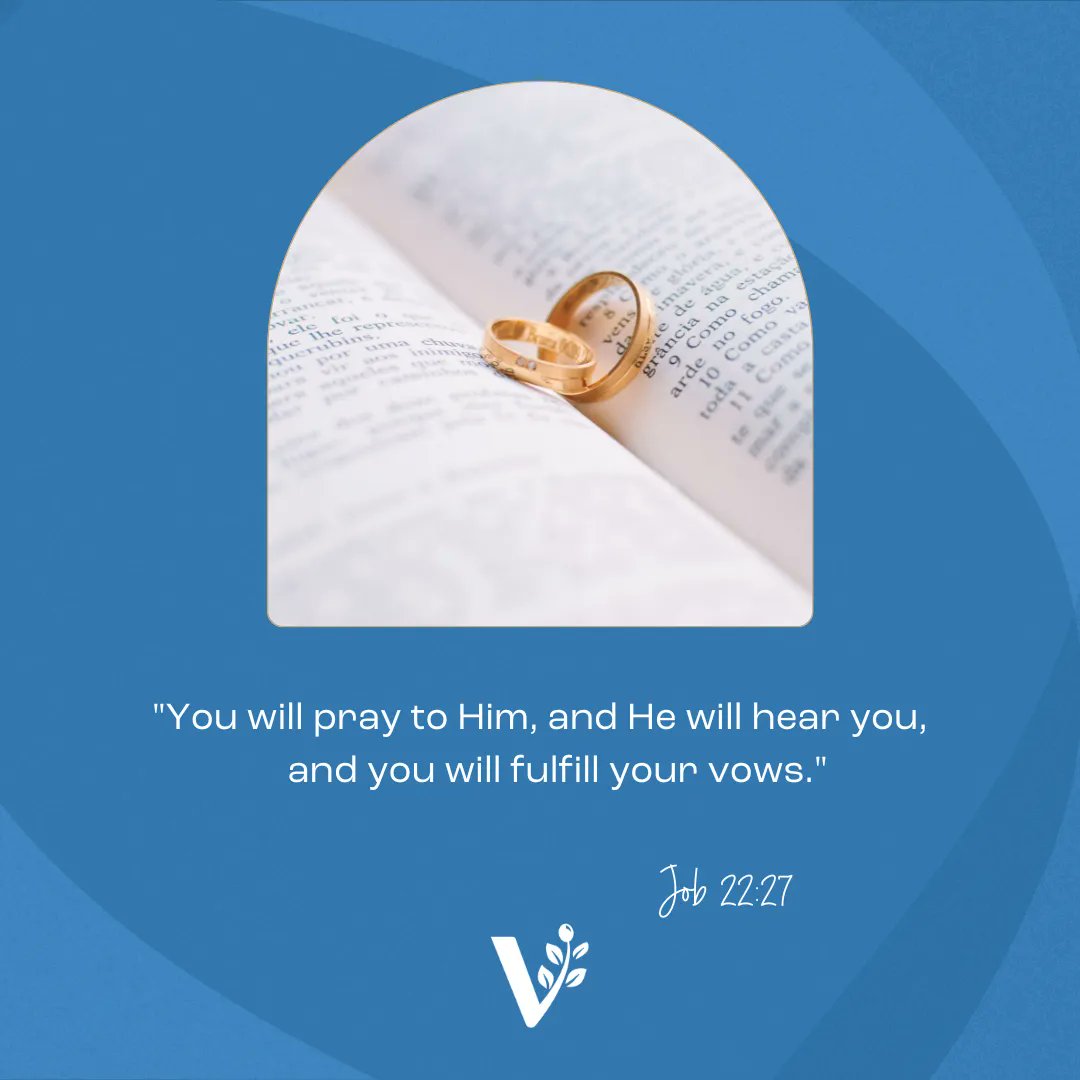 'You will pray to Him, and He will hear you, and you will fulfill your vows.' - Job 22:27 #visionforisrael #scipture #verseoftheday #wordofgod #bibleverse