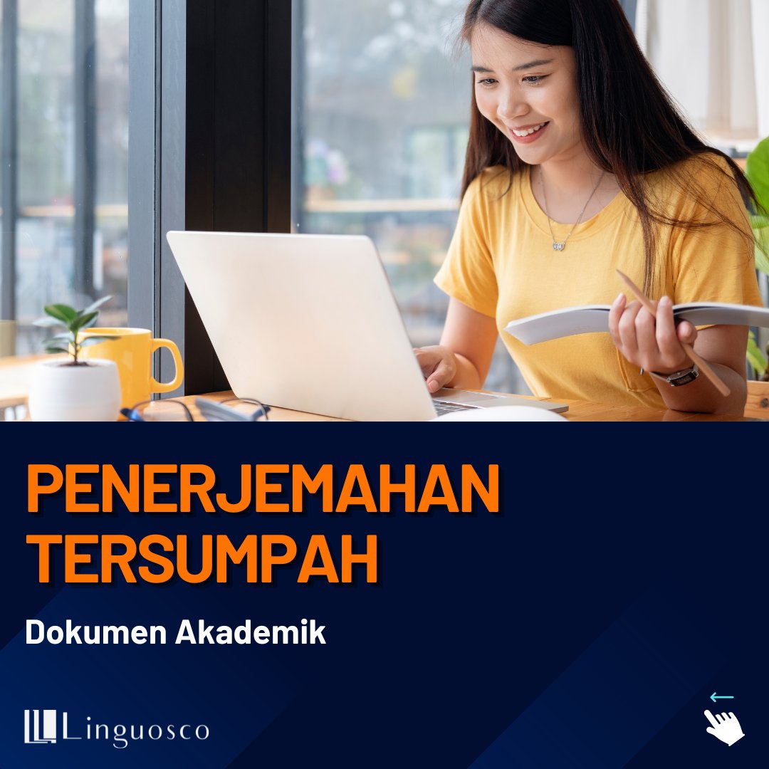 Halo, teman-teman ada yang butuh Penerjemahan Tersumpah (Sworn Translation) oleh Penerjemah Tersumpah untuk dokumen : Ijazah, Transkrip Nilai, Rapot Sekolah, Sertifikat Lomba, Alat Ukur Penelitian , Sertifikat Hasil Ujian Nasional atau dokumen akademik lainnya tidak ya?