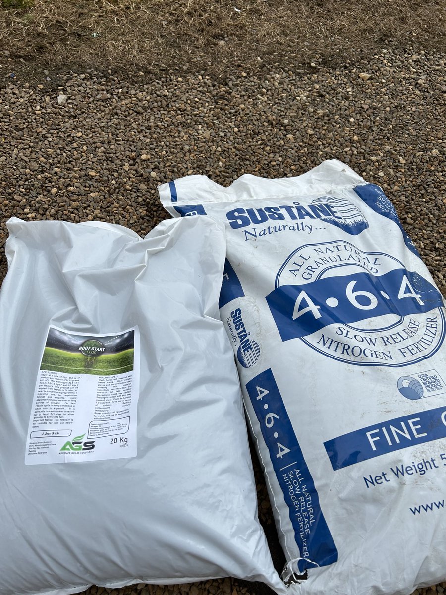 marcus cassidy (@cassidymarcus) on Twitter photo Day 10.1
Double pre-seed fertiliser,only 28 bags to go. 10-0-4 Root start plus @AdvanceGrass @JoeAGS1 and 4-6-4 <a href="/Sustane_NF/">Sustane ...Naturally</a> Day 10.1
Double pre-seed fertiliser,only 28 bags to go. 10-0-4 Root start plus @AdvanceGrass @JoeAGS1 and 4-6-4 <a href="/Sustane_NF/">Sustane ...Naturally</a>