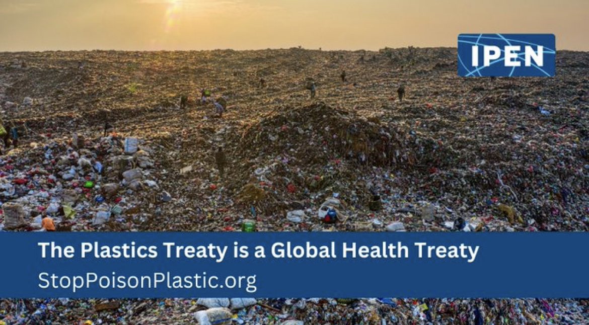 The reason that the #PlasticsTreaty negotiations are so complicated is because it is becoming very clear that this treaty presents an incredible opportunity to protect human health and the environment from toxic chemicals in plastics

stoppoisonplastic.org
#toxicplastics