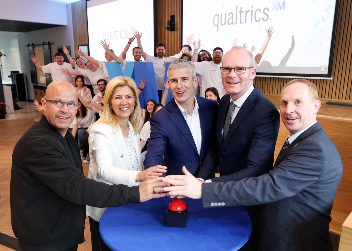 This morning <a href="/Qualtrics/">Qualtrics</a> leader and creator of the experience management category, announced it has opened its new Europe, Middle East, and Africa (EMEA) headquarters in #Dublin. The new company headquarters has capacity for over 500 employees. Read more: idaireland.com/latest-news/pr…