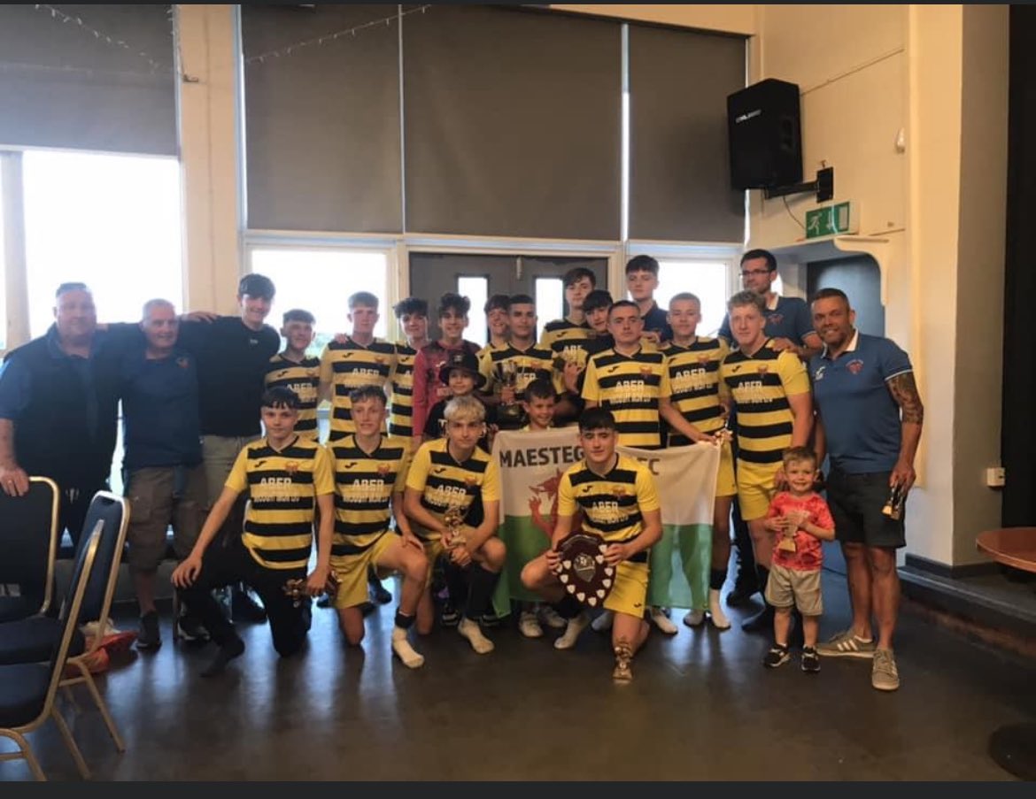 jophillips76's tweet photo. @MaestegPark2010 Proud of all the boys! Awesome team 💙💛🏆🏆League &amp; league cup winners! 🏆🏆💙💛 https://t.co/lhxepmyyj8
