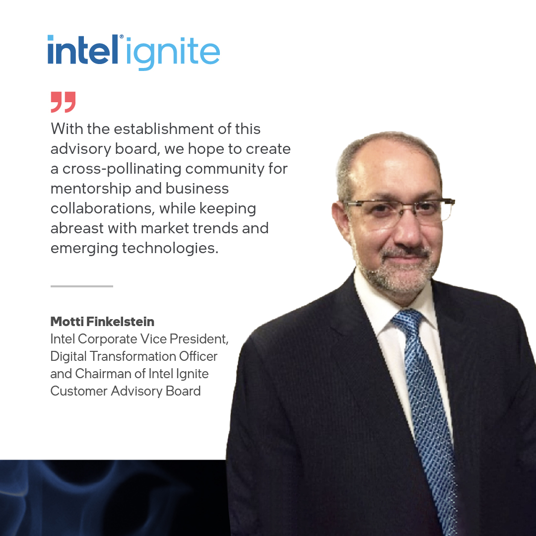 IntelIgnite's tweet image. Intel Ignite has established its first-ever Customer Advisory Board made up of #CTOs, #CIOs &amp;amp; #CDOs from leading companies, who will help connect the #startups in our #acceleratorprogram to high-level tech executives for feedback &amp;amp; business collaboration.

intel.com/content/www/us…