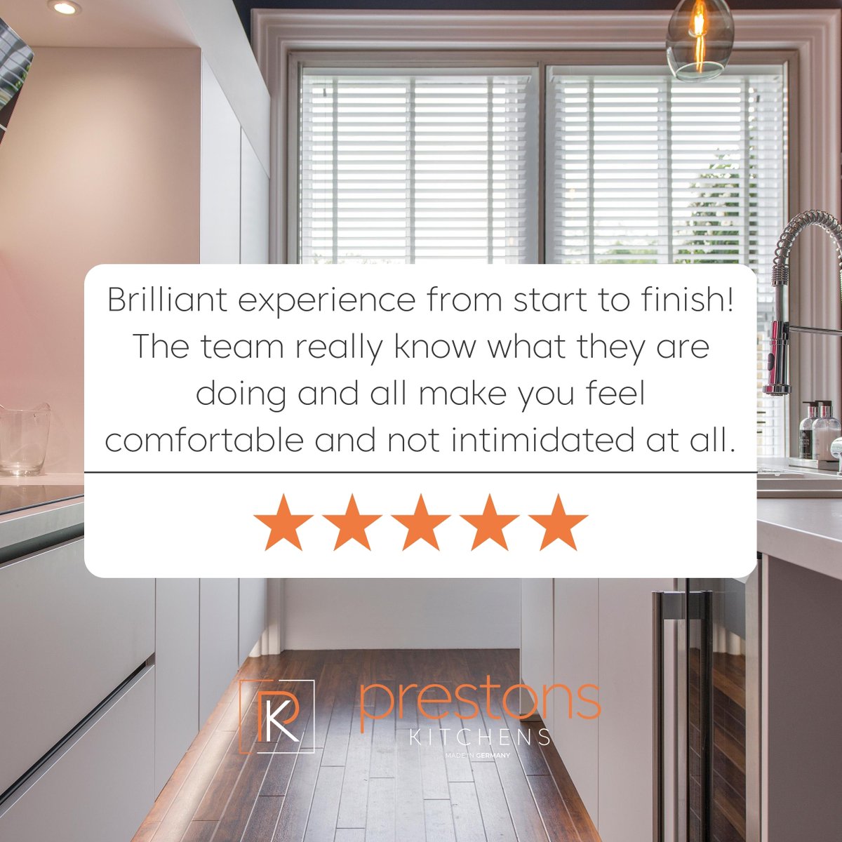 Looking for an affordable kitchen, a personalised design that fits your needs and five star service from start to finish? Then you need to visit Prestons Kitchens.

⭐️⭐️⭐️⭐️⭐️ 
Check out all of our Trustpilot reviews
uk.trustpilot.com/review/preston…
