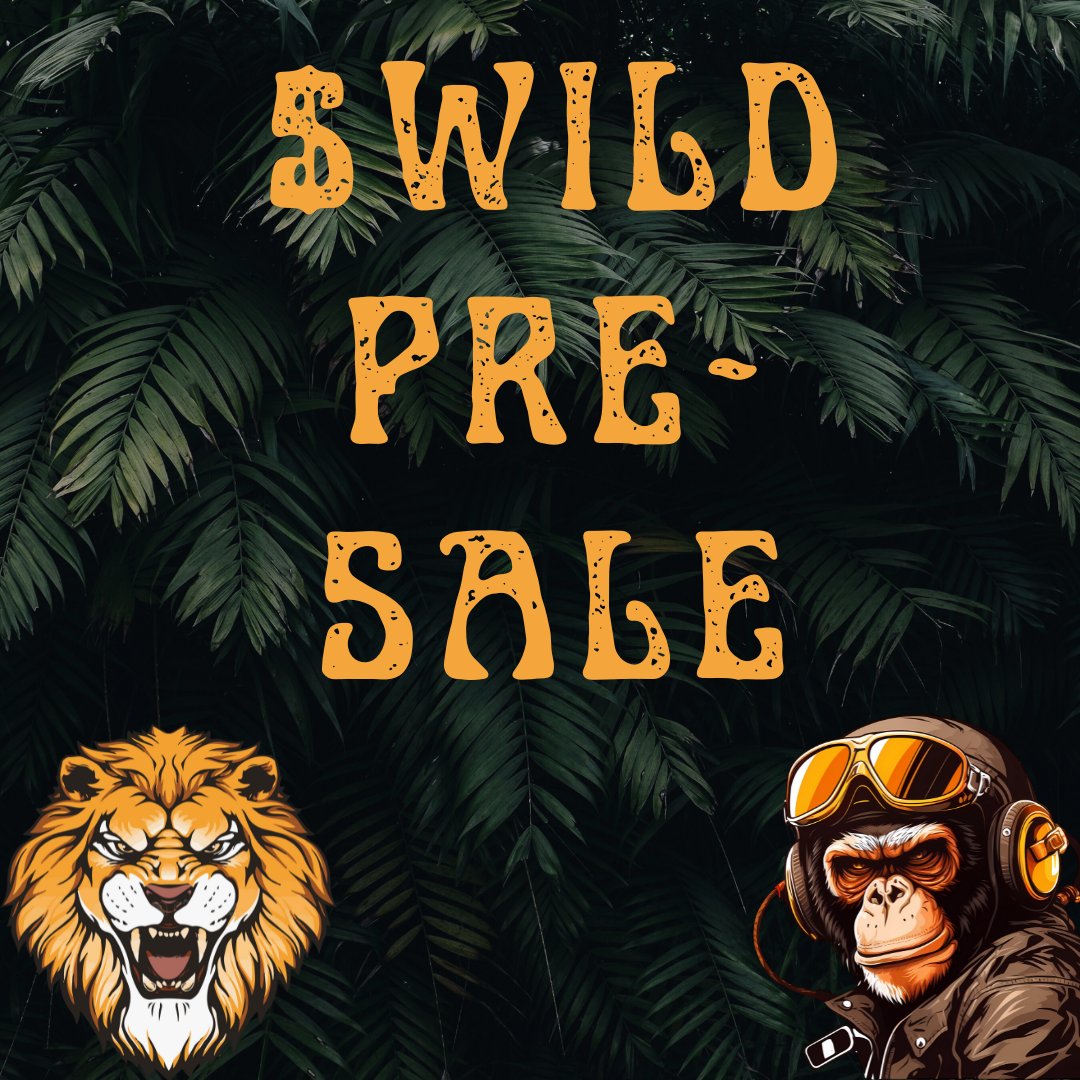 JungleBeastsNFT's tweet photo. 🚀 Join the craze with MemeCoin $WILD! 🦁🌪️

🎉 Introducing our exclusive PRESALE event! Don't miss out on your chance to get in early on the wildest meme-inspired coin. 🚀🔥

🌐 Visit our website: https://t.co/kN4eki11Bp to participate in the MemeCoin Wild PRESALE!

#Cardano https://t.co/ZZccYZ9DoZ