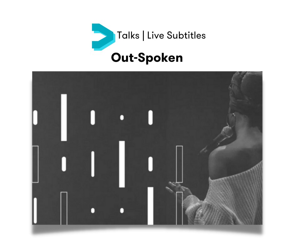 Stagetext's tweet photo. Out-Spoken is London’s premier evening of poetry and live music, hosted by TS Eliot and Polari Prize winner Joelle Taylor. Book to attend the live subtitled event at @southbankcentre on 8 Jun. https://t.co/MttLZcHjJN
#Outspoken #poetry #music #subtitled https://t.co/V1UZ69SxVA