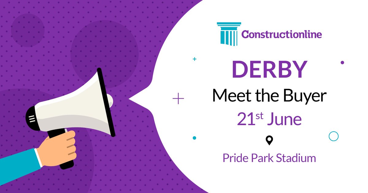 📣 Calling all Buyers in Derby! Exhibit for FREE at our Meet the Buyer event in Derby, hosted at Pride Park Stadium! If you would like to exhibit at any of our Meet the Buyer events, complete our exhibitor form today – ow.ly/geKm50OjxaG