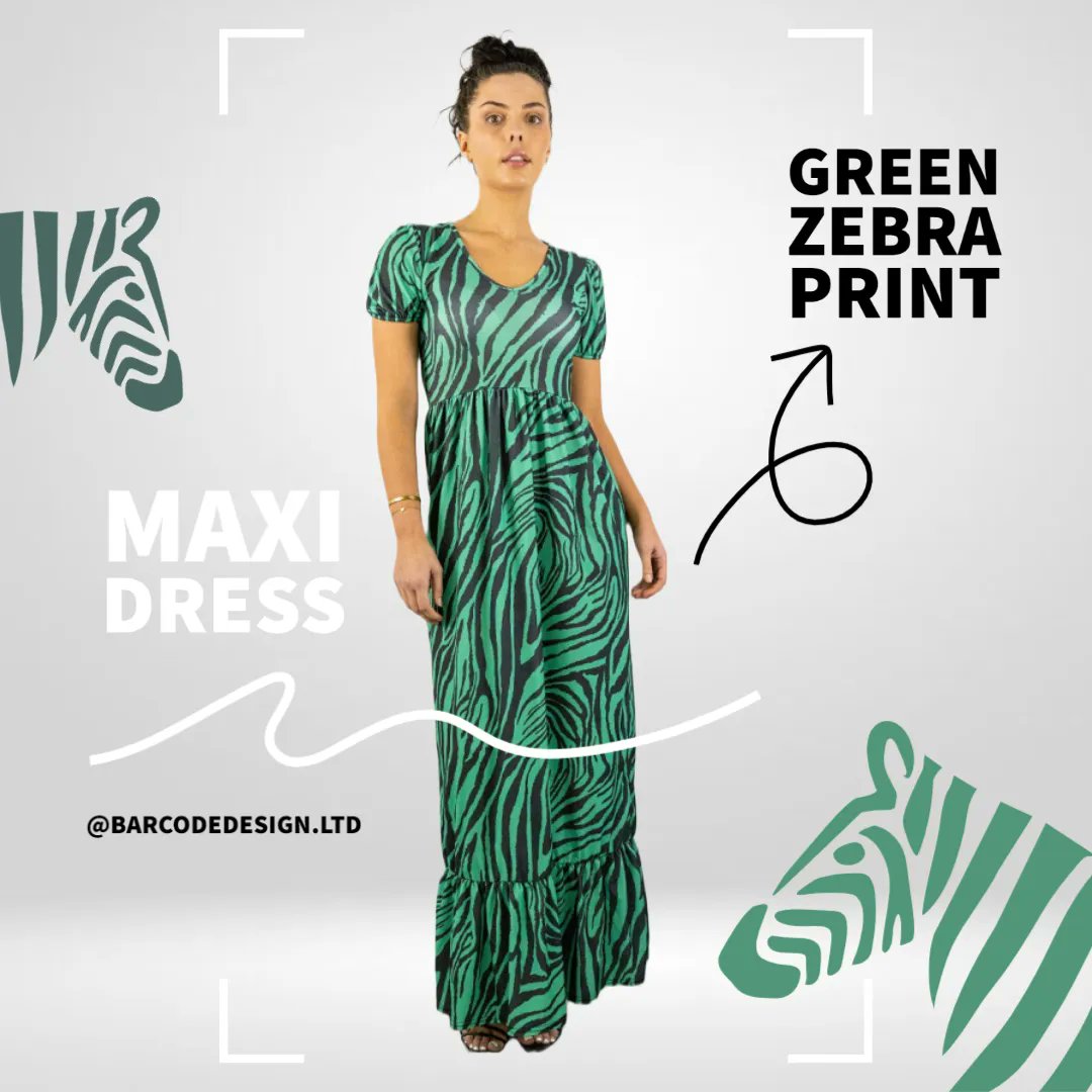 The green zebra print is both eye-catching and unique, making it a perfect choice for many occasions. 
Visit our website for more buff.ly/40Fcksb
#Dresses #DressOfTheDay #Fashion #OOTD #FashionInspiration #DressGoals #StyleInspo #DressLove #DressToImpress #DressObsessed