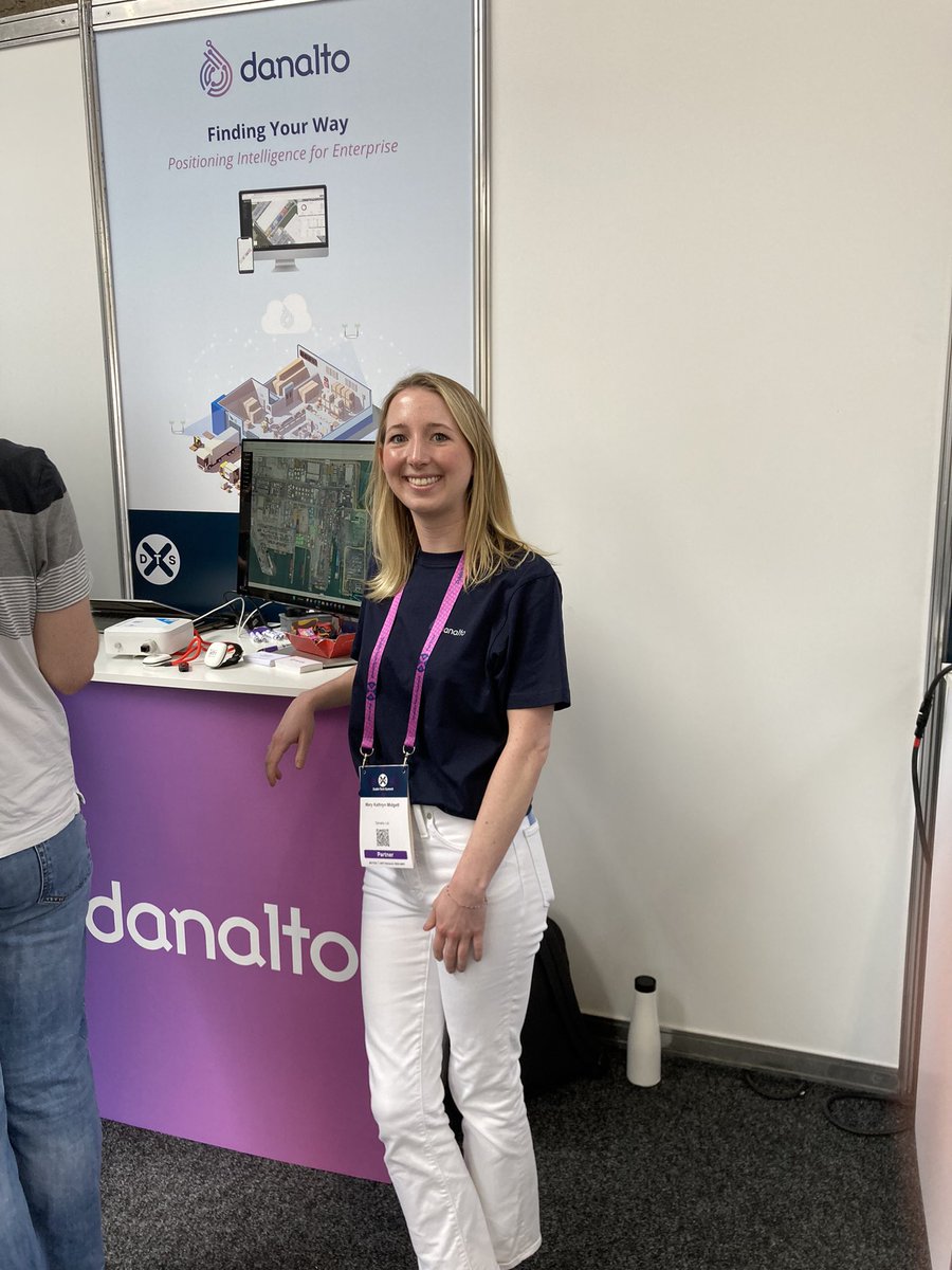 Great to see our <a href="/connect_ie/">CONNECT Centre</a> spin out <a href="/DanaltoTech/">danalto</a> at #dts23 Dublin Tech Summit at RDS. A SaaS company providing #location services for enterprise.