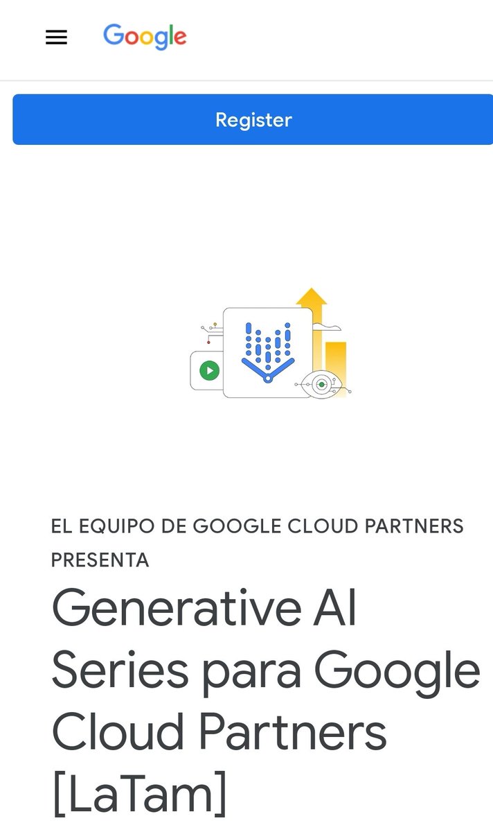 stefanni_ch's tweet photo. [Generetive AI Series]
📌Para partners
 Tenemos preparadas capacitacionrs a nivel regional
Fecha inicio a partir del 7 de Junio
📌Sesiones Portugués: https://t.co/Io1er6PKqZ
📌Sesiones en Español: https://t.co/nvRe9Rwjcf
@GoogleChile
@googleespanol https://t.co/dj1g0pdP8I
