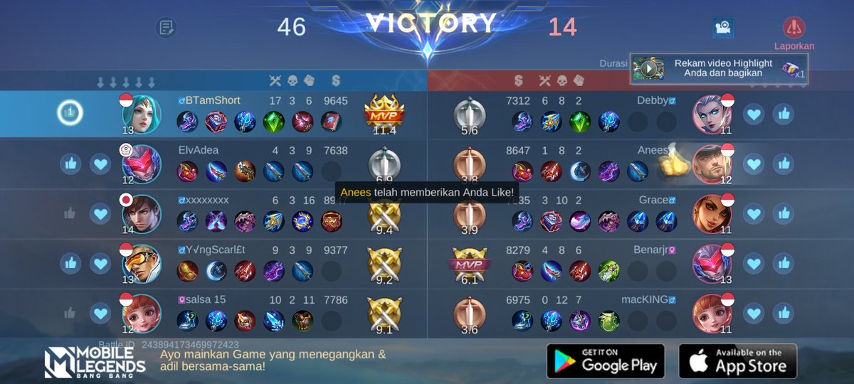 Ayo bergabung dengan tim saya, tantang semua Player MOBA terbaik bersama! 
r8qs.adj.st/appinvites?adj…