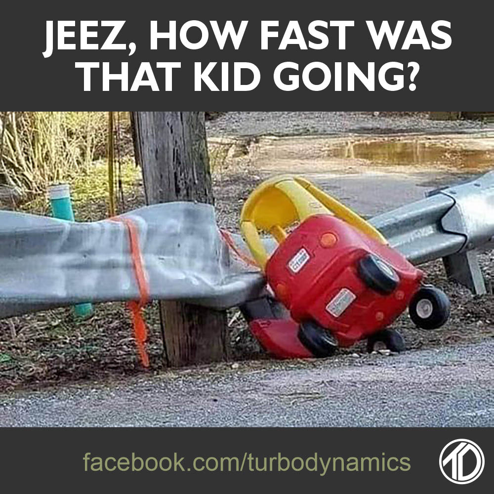 TurboDynamics's tweet image. I suspect that most of our first accidents involved toys like these!
#MorePower #TurboDynamics #CarHumour