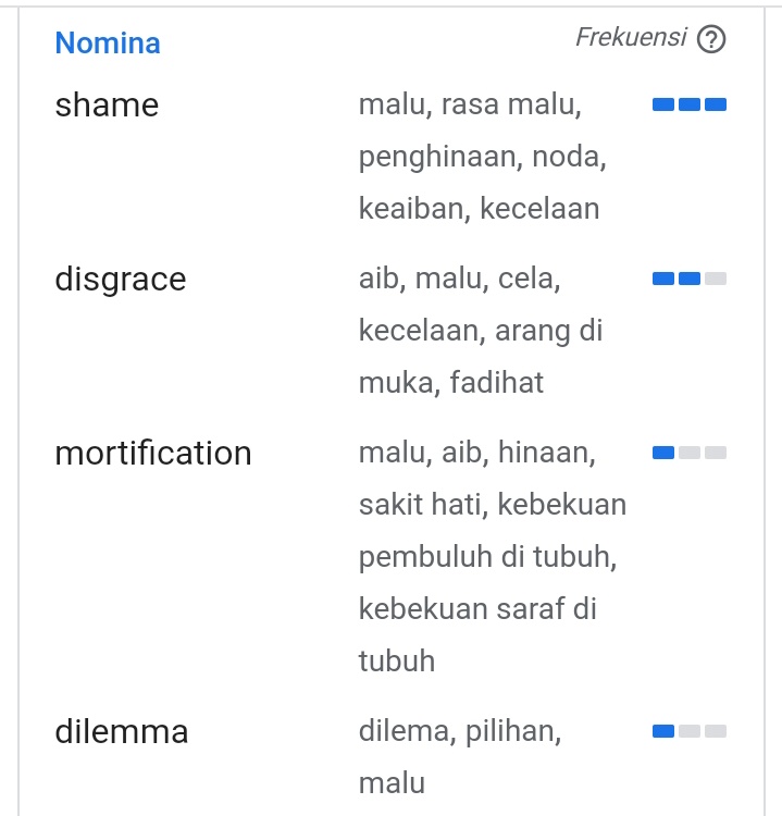 RETH. on Twitter "Do you know what "malu" in bahasa Indonesia means?"