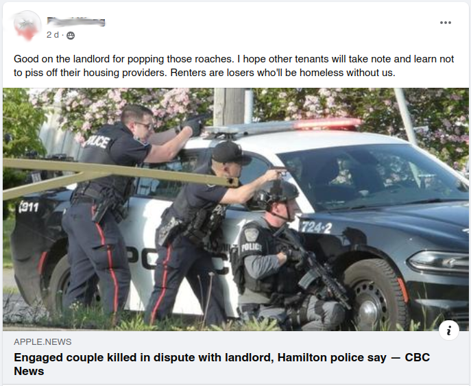 Housing Crisis Watch on Twitter "Our local landlord page never