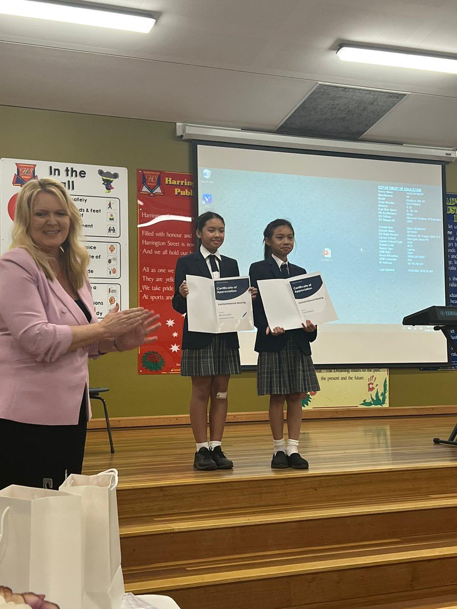 Thank you Fairfield principals and staff for joining in a great day of PL and collegiality at our Network mtg. Wonderful performances from <a href="/harringtonst_ps/">Harrington Street PS</a> and <a href="/CabraPS/">Cabramatta PS</a> students, promoting our strong focus in HPGE. ❤️👏
<a href="/k_rigas/">Kay Rigas</a> @DebSummerhayes
