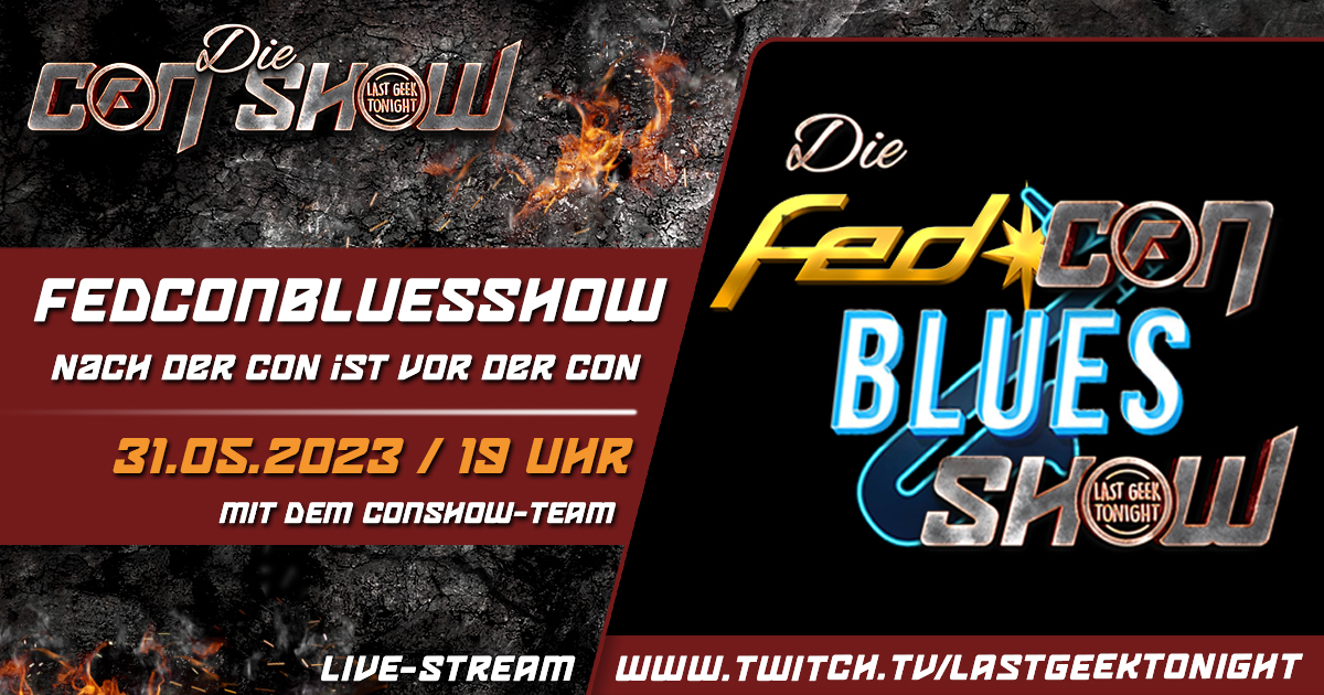 LastGeekNessi's tweet photo. Heute ab 19 Uhr auf Twitch: die FedconBluesShow.

Einschalten, Erlebnisse austauschen und gemeinsam an dieser tollen #Con erfreuen. Mehr gibbet dazu nicht zu sagen. Bis dann!

Präsentiert von @FedCon @LastGeekNessi @MagicConDE @cconstuttgart 

#conshow #fedcon #conblues #twitch https://t.co/oWhJforUvZ
