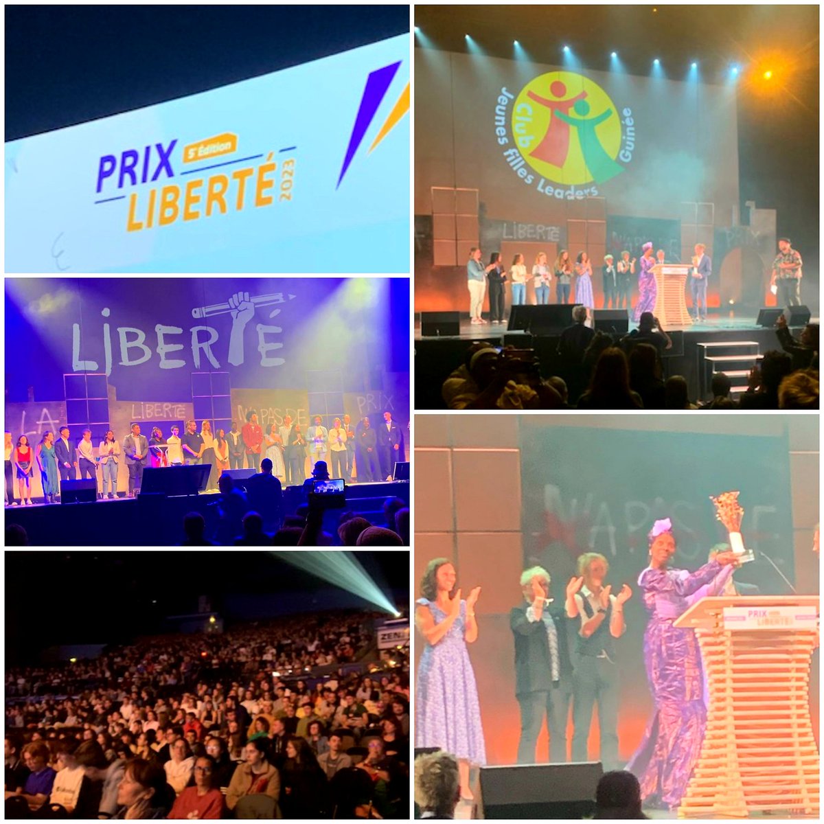 💬 L'équipe de l'<a href="/afocal/">AFOCAL</a> présente hier à #Caen, aux côtés de 3500 jeunes Normands, pour vivre la cérémonie de remise du #PrixLiberté2023 !

🕊 Merci à la <a href="/RegionNormandie/">Région Normandie</a> pour son soutien dans le déploiement de nos activités d'éducation à la #Citoyenneté et à la #Paix !