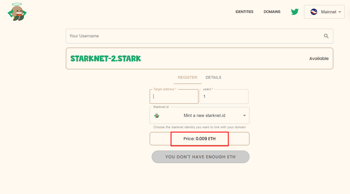 kolyan_trend's tweet photo. Don't you think it's expensive for one domain? @Starknet_id, @starknet_quest 😳 @Starknet This is fine ?
#Starknet #starknetnft #StarkFighter #NFT #Web3 #testnet #Airdrops #Ethereum https://t.co/FaiVXB2Z5k