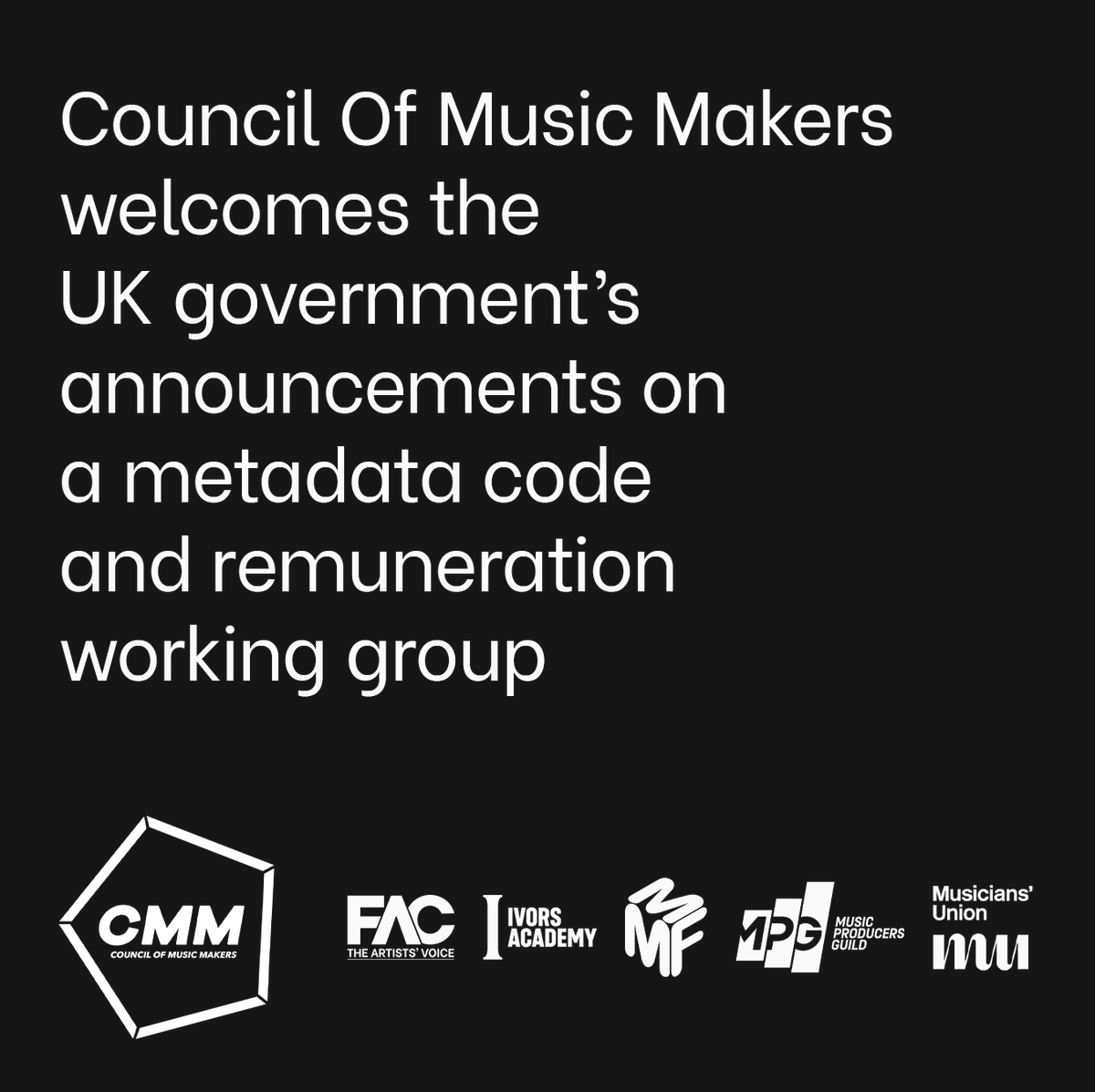 There have been some important developments in the ongoing government-led work around the economics of music streaming in the UK - find out more here: bit.ly/3MEXlsZ