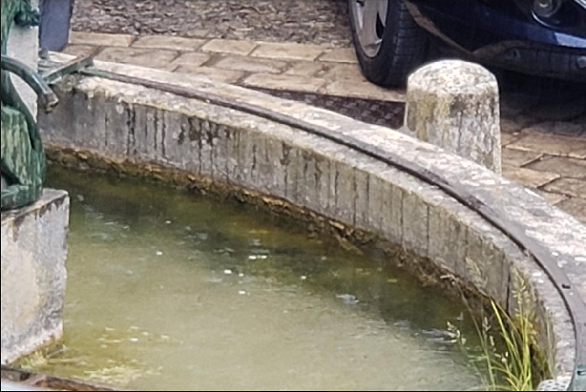 Ca y est la fontaine de Campagnol ne coule plus, sans toute parce leurs plans de sécheresse sont à l'eau et qu'il pleut tout le temps  #secheressemoncul

Merci Véolia.