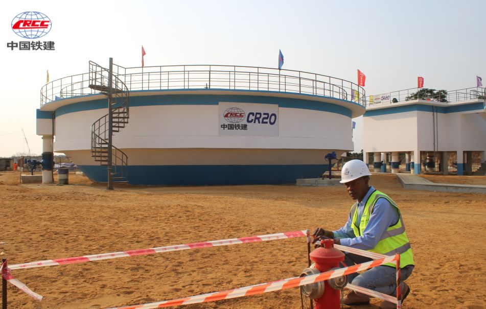 CRCCNews's tweet image. #VisionForFuture "China, tá bom!" was the most heartfelt compliment heard during the construction of the Cabinda Water Supply Project in #Angola, undertaken by #CRCC. 
As part of the project, CRCC not only ensured the delivery of 24/7 local tap water but also generated more than