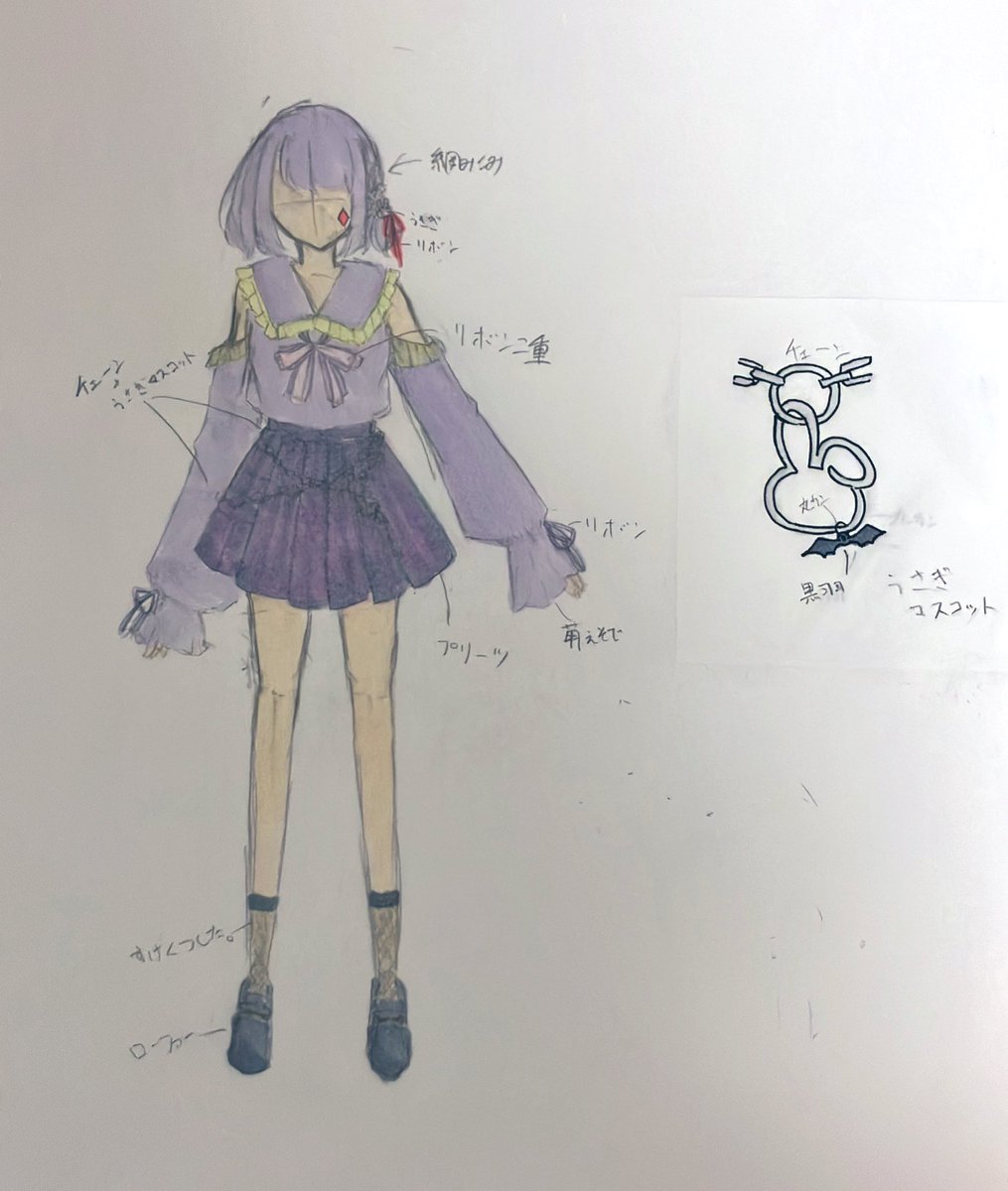 R1Mu5's tweet photo. @ko03_1ya4 素敵な企画
ありがとうございます<(_ _)>
左の画像の子を
右の服や髪型で描いていただけたら
嬉しいです！！
ご縁がありますように🍀(⁎ᴗ͈ˬᴗ͈⁎) https://t.co/GJPsKO249t