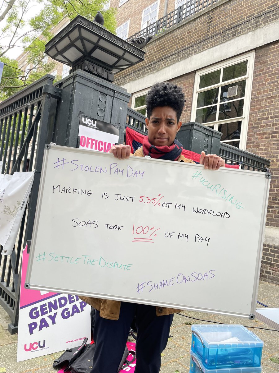 SOAS UCU tweet media