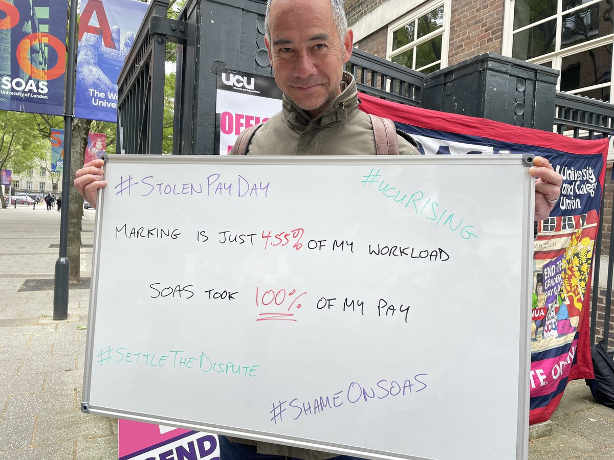 SOAS UCU tweet media