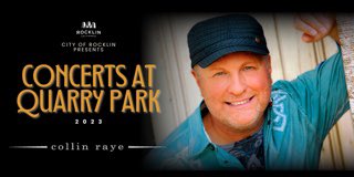 Don't miss Collin live at Quarry Park Amphitheatre on September 2 in Rocklin, CA! Ticket available now at: rocklinsept2.eventbrite.com/?aff=COR