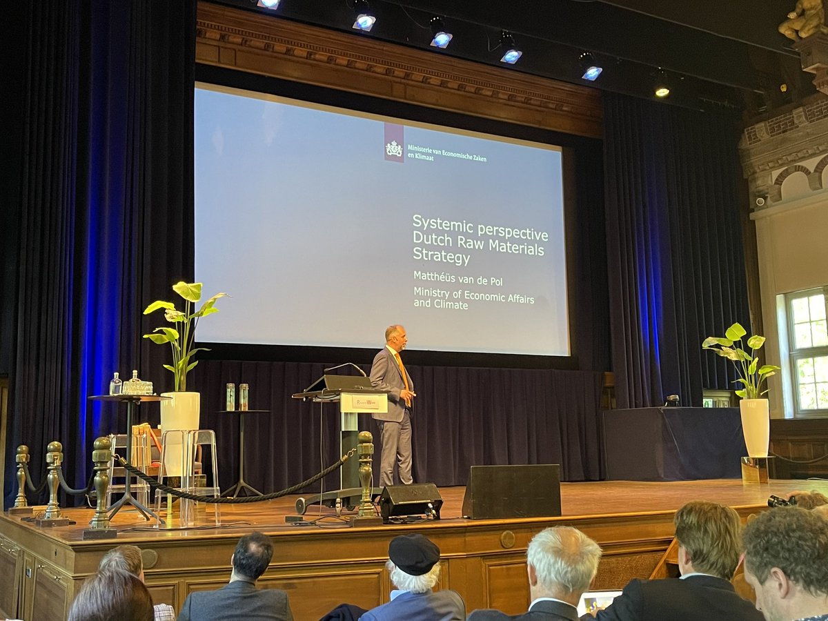 Dutch ambitions Critical Raw Materials Act #resourcewende by Mattheus van de Pol <a href="/MinBZ/">Ministerie van Buitenlandse Zaken</a> #resourcewende