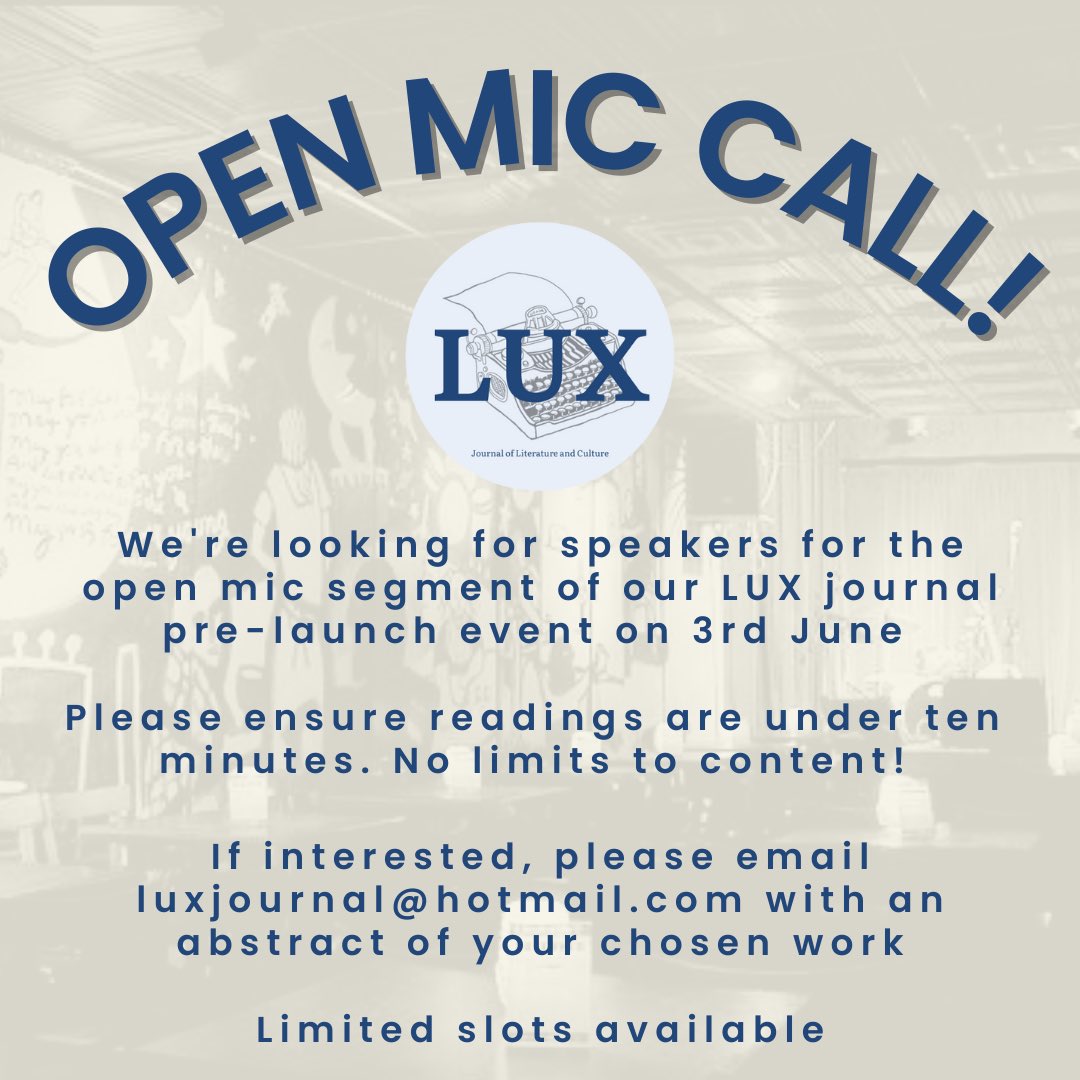 LUX Journal tweet media
