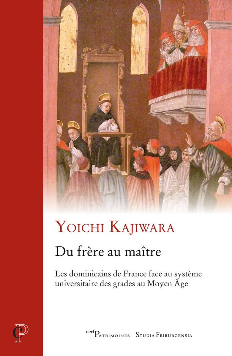 An overlooked 2022 title:
Yoichi Kajiwara, Du frère au Maître (@EditionsduCERF, November 2022)
facebook.com/MedievalUpdate…
editionsducerf.fr/librairie/livr…
#medievaltwitter #medievalstudies #medievaleducation #medievalmonasticism #MedievalFrance