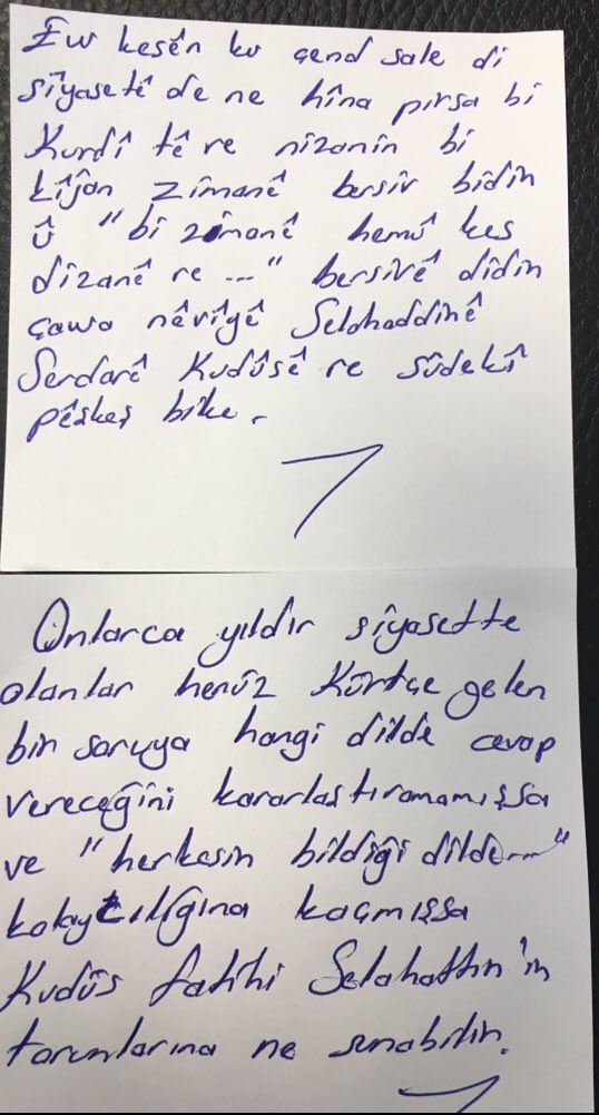 emrahakbs's tweet photo. Gelê Kurd ji hemû polîtîkayan mezintirîn e #Demirtaş @PervinBuldan @AhmetTurkHDP @omerrocalan https://t.co/fCR92tKzRv