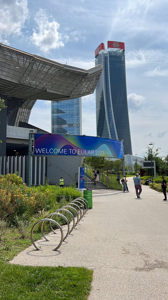 First time returning to a conference, weather is hotter than the last, hope the temperature isn’t a linear trend #EULAR2023
