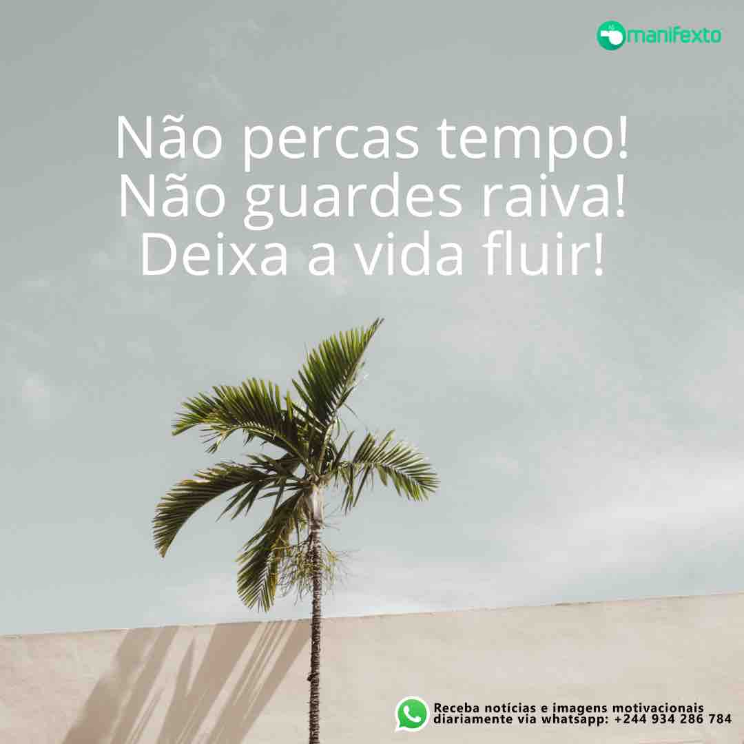 Não absorve coisas negativas 😊
Bom dia ☀️ 📰 
.
Acede ao link para receber notícias e imagens motivacionais diariamente no WhatsApp: wa.me/message/3A5YTH…
.
#FraseDoDia #Notícia #Correção #Manifexto