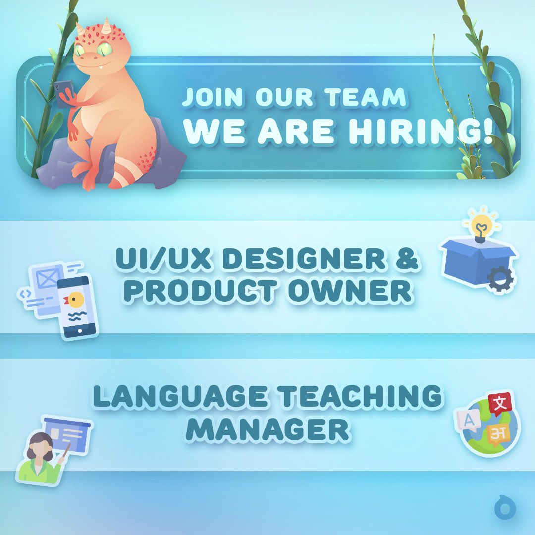 FluyoApp's tweet photo. Ever wanted to work with us? We're looking to expand the team and with that we’re opening two new important job positions to help us develop the app further!

Visit https://t.co/YJI5nrdCtw to view and apply for available positions. https://t.co/57FgY7tj6Z