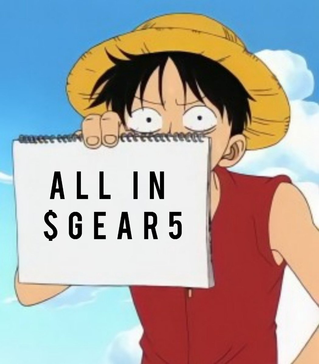dope223344's tweet image. Unleash the ultimate power of crypto-awesomeness with #GEAR5! Join Luffy&apos;s epic journey and dive into the world of anime like never before. 🚀 Don&apos;t miss out on this unstoppable trend that&apos;s taking the crypto community by storm. @Gear5eth #OnePiece #AnimeCoin #NFT