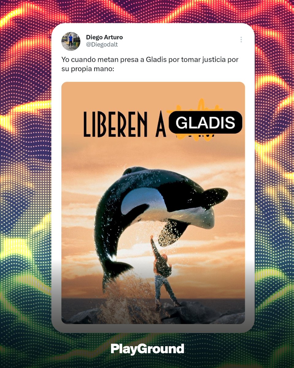 playground's tweet photo. Gladis es una heroína ahora https://t.co/2KLF2nrthT