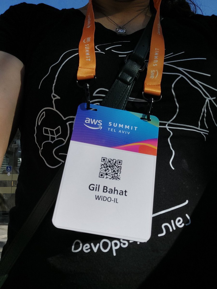 GilBahat's tweet photo. #WiDO_IL Women-in-DevOps IL is life. How could it not be?
#AWS #Summit #TLV https://t.co/XJz8Rhi0AD