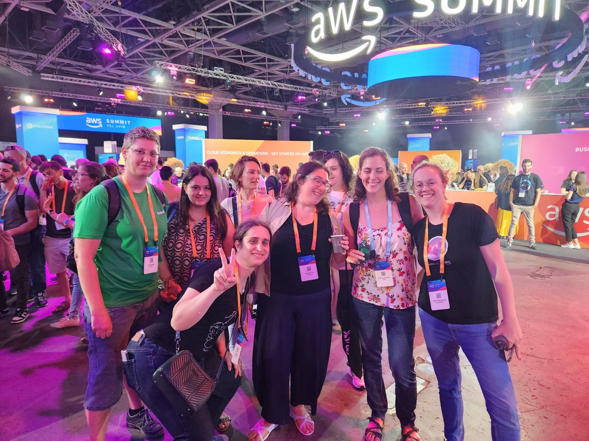 GilBahat's tweet photo. #WiDO_IL Women-in-DevOps IL is life. How could it not be?
#AWS #Summit #TLV https://t.co/XJz8Rhi0AD
