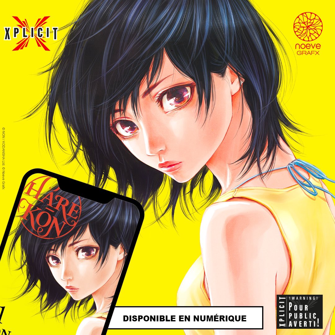 noeveXplicit's tweet photo. 💍"Hare-Kon" T01 de #NON est maintenant disponible en numérique !
#manga #harekon #numérique #lecture https://t.co/44374oDXxS