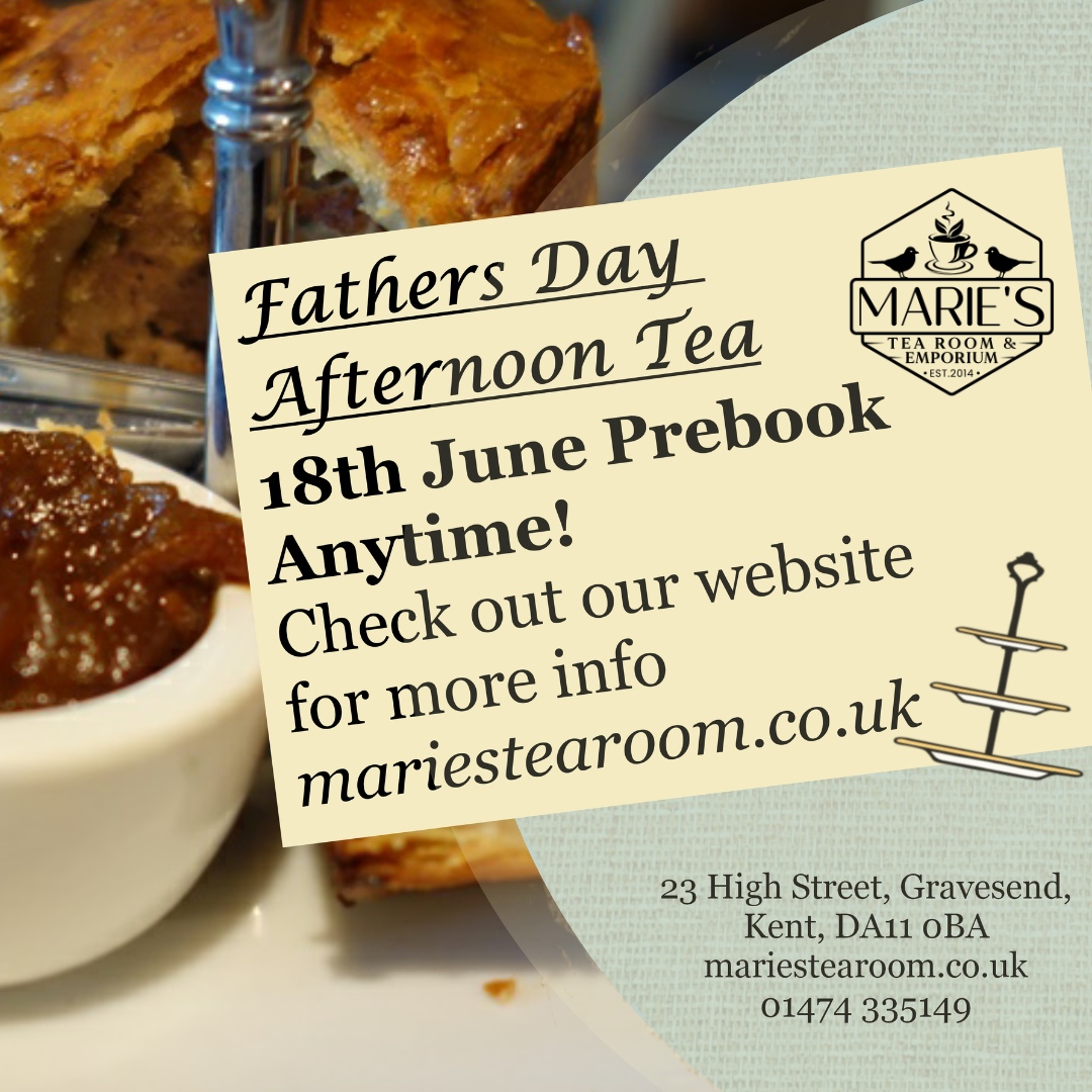 MariesTRoom's tweet photo. Father's Day is just around the corner! 

What better way to celebrate your father than with a relaxed afternoon tea for two? 

https://t.co/4kTHvSjjDa https://t.co/iq1yD5H13c